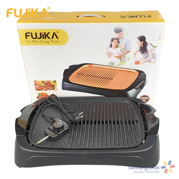 Bếp nướng điện cao cấp Fujika FJ-EG3620 công suất 2000W bảo hành 12 tháng