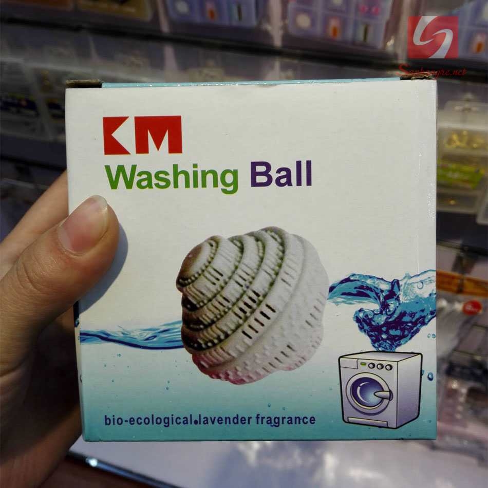 Bóng giặt WashingBall KM 8801 hàng Nhật